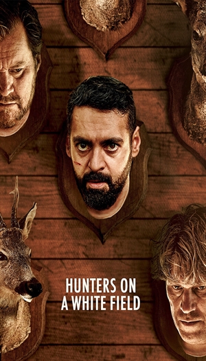 Hunters on a White Field