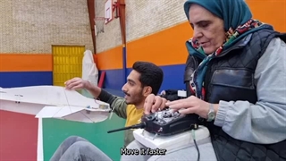 Attempts of the Blind People to enter the sport of Aeromodelling with the help of Ali Asgari Lemjiri