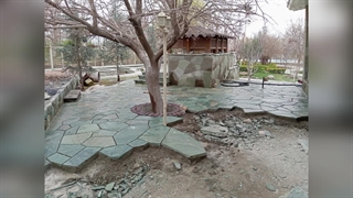 اجرای سنگ لاشه فروش سنگ لاشه آقای رشیدی در تهران دماوند