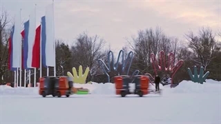 روبات‌ های تمیز کننده در روسیه