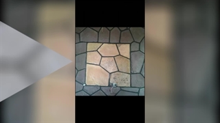 اجرای سنگ مالون سنگ ورقه ای آقای رشیدی در تهران دماوند