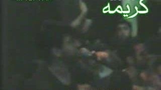 در محرم ها.مرحوم سید محمد جواد ذاکر لیزر صورت