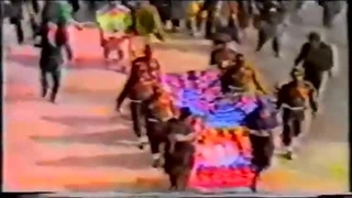 مراسم باشکوه تشیع جنازه رهبر شهید استاد مزاری(ره) در مزارشریف با حضور میلیونی مردم بیدار