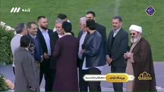 منافسه میزبانان برنامه محفل در جشن امام حسنی ها در ورزشگاه آزادی