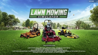 برسی بازیه Lawn Mowing Simulator