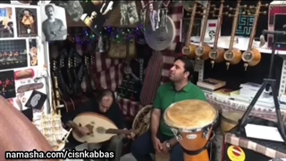 غزل استاد رهام خورشیدوند و استاد عیسی خلفی پیشکسوت موسیقی لرستان، می حرام است ولیکن تو بدین نرگس مست