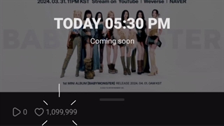 لایو بیبیز تو ویورس به ۱ میلیون لایک رسیدد✨✨✨