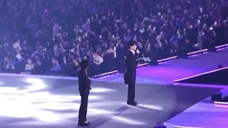 اجرای هان و سونگمین ( STRAY KIDS) در فن میتینگ2024 (SKZ Magic school)♡♡