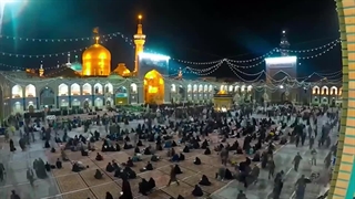 یاعلی گفتند و عشاق رضا زائر شدند...