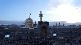 هایپرلپس یک روایت تصویری متفاوت از شب‌های قدر حرم مطهر امام رضا(ع)