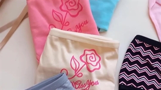 شورت زنانه نخی طرح چاپی مدل 414