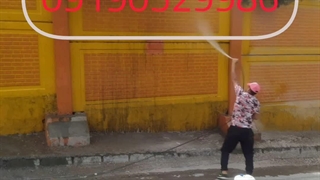 نماشویی تهران ، شستشوی نما تهران ، نظافت نما در تهران با طناب بدون داربست