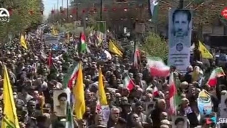 حضور پرشکوه مردم همدان در راهپیمائی روز قدس