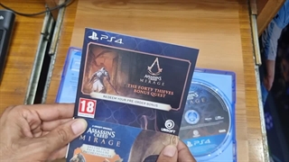 Assassins Creed Mirage PS4 on PS5 Unboxing Gameplay