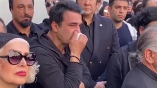 مراسم تشییع جنازه رضا داودنژاد