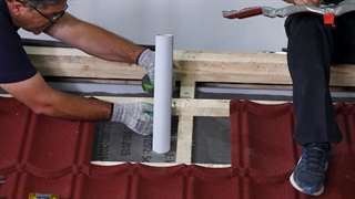 اجرای سقف شیبدار کینگستون