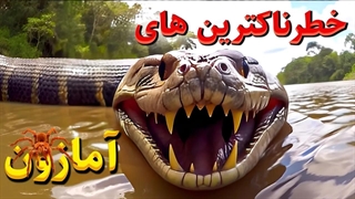 تو آمازون چخبره !؟ ترسناکترین چیزهایی که تو جنگل میتونی ببینی!!