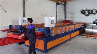 "ساخت دستگاه ذوزنقه - ورق شیروانی" 09121007760