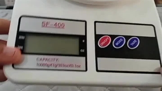 تست ترازو آشپزخانه الکترونیک 10 کیلویی مدل SF-400 - جوزی کالا