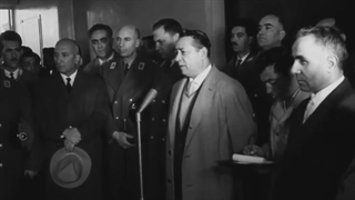 بازدید دکتر پرویز ناتل خانلری، وزیر فرهنگ از پادگان آموزشی سپاه دانش در سلطنت آباد تهران ۱۶ دی ۱۳۴۱ لیفت گردنایمپلنت دندان