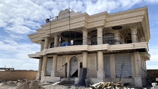 نور مخفی سقف رابیتس راویز جوشکاری نمای رومی