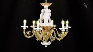 لوستر پذیرایی ایتالیایی پارس لوستر فراهانی