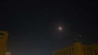 شکار لحظه‌ای به یادماندنی از آسمان اسرائیل