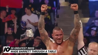 مسابقه کشتی کج بهترین RKO های رندی اورتن در تمام دوران حضور در WWE