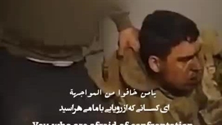 پخش کلیپ معروف رجزخوانی ایرانی ها در کانال های فلسطینی =)