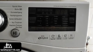 نحوه رفع ارور IE در ماشین لباسشویی LG