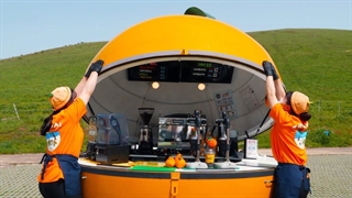 تمیز و سالم! آبمیوه سازی - غذاهای خیابانی کره ای