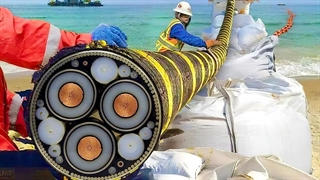 نحوه‌ تولید‌ کابل های گرون قیمت غول پیکر برق!!!