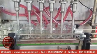 دستگاه پرکن 6 نازل خطی | 09152000050