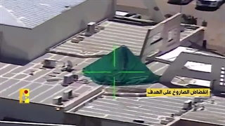 حمله موشکی و پهپادی ترکیبی حزب الله لبنان به مقر سری اسرائیل - طوفان الاقصی