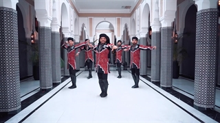 تلفیق رقص آذربایجانی با ویولن