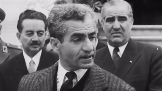 محمدرضا شاه پهلوی در نخستین کنگره شرکت‌های تعاونی روستایی ایران دی ۱۳۴۱