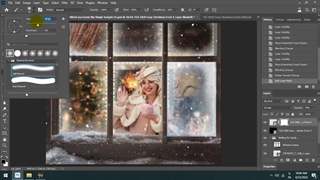 بکگراند لایه باز کریسمس