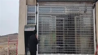 درب کرکره اتوماتیک پلی کربنات ، رولاپ برقی پلی کربنات