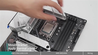 طریقه نصب پایه های فن AMD و INTEL  برند دیپ کول