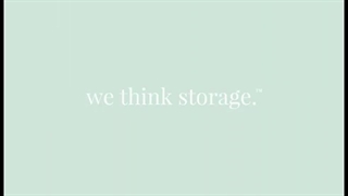 We think storage 34L Fabric Storage Bin, Keep Your Living Space Neat and Orderly