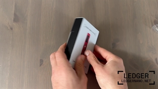 ویدیوی آنباکس لجر نانو اس پلاس 2024 رنگ قرمز روبی