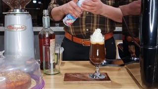 اموزش باریستا پارت (27)روش تهیه قهوه ایرلندی