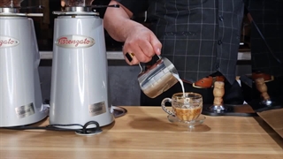 آموزش باریستا(پارت29) چطوری قهوه فلت وایت درست کنیم؟