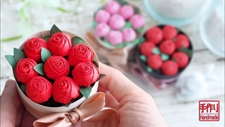 نحوه ساخت جعبه هدیه کاغذی گل رز