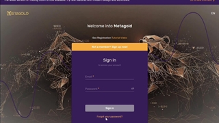 نحوه ی فراموشی رمز عبور در بروکر متاگلد