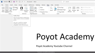 آموزش مایکروسافت ورد از صفر تا صد [درس 4] - روش های پیش نمایش اسناد
