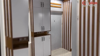 نمونه اجرا شده زیباترین کابینت های گلاس