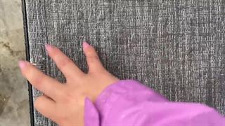 Asmr صداهای لذت بخش فضای آزاد و طبیعت/ ضربه زدن و خراش دادن وسایل بیرون خونه با ناخون بلند outdoor asmr