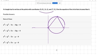 جزوه تولک آموزش ویدیویی مبحث دایره TOLC solve and explain circles