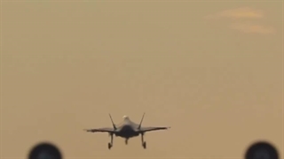 کلیپ زیبایی از جنگنده نسل پنجم F35 آمریکا